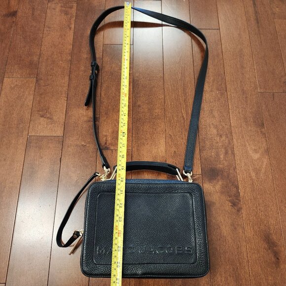 Marc Jacobs The Box bag in black leather - Picture 3 of 13